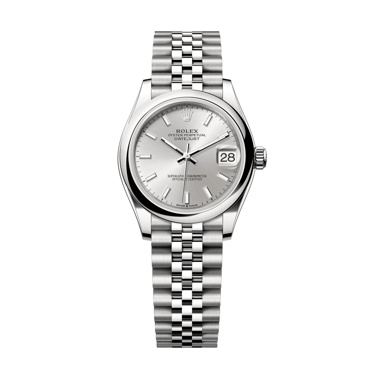 Rolex Datejust 31 Silver Dial Stainless Steel Jubilee Bracelet 278240