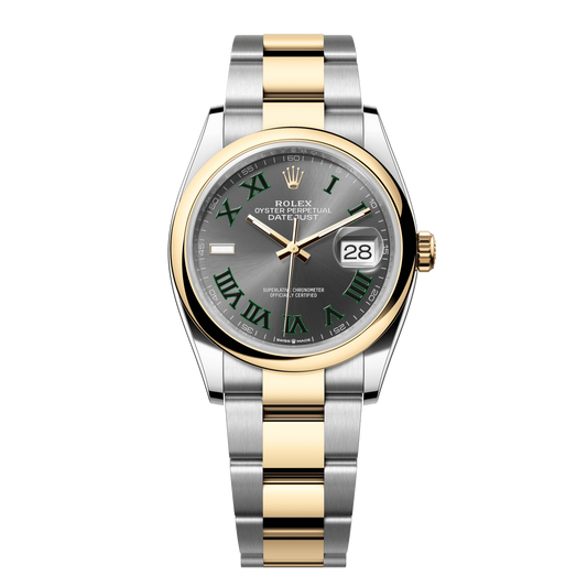 Rolex Datejust 36 Slate Dial YG/Steel Oyster Bracelet 126203