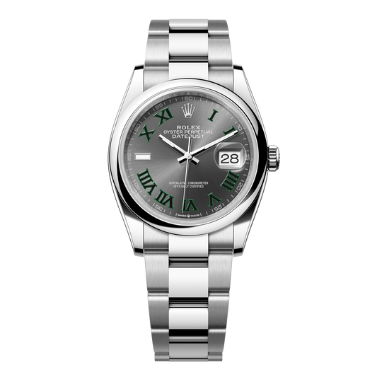 Rolex Datejust 36 Wimbledon Dial Stainless Steel Oyster Bracelet 126200