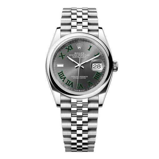 Rolex Datejust 36 Slate Dial Stainless Steel Jubilee Bracelet 126200