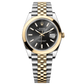 Rolex Datejust 41 Black Dial YG/Steel Jubilee Bracelet 126303