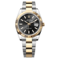 Rolex Datejust 41 Black Dial YG/Steel Oyster Bracelet 126333