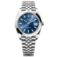 Rolex Datejust 41 Blue Stick Dial Jubilee Bracelet Men's Watch 126300
