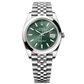 Rolex Datejust 41 Green Dial Stainless Steel Jubilee Bracelet 126300