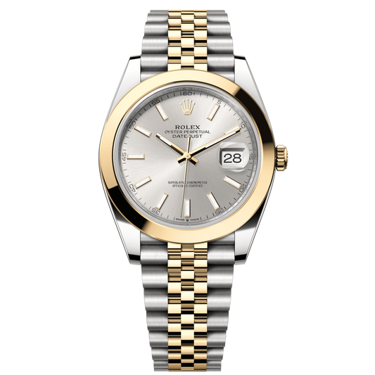 Rolex Datejust 41 Silver Dial YG/Steel Jubilee Bracelet 126303