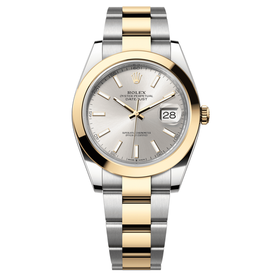 Rolex Datejust 41 Silver Dial YG/Steel Oyster Bracelet 126303