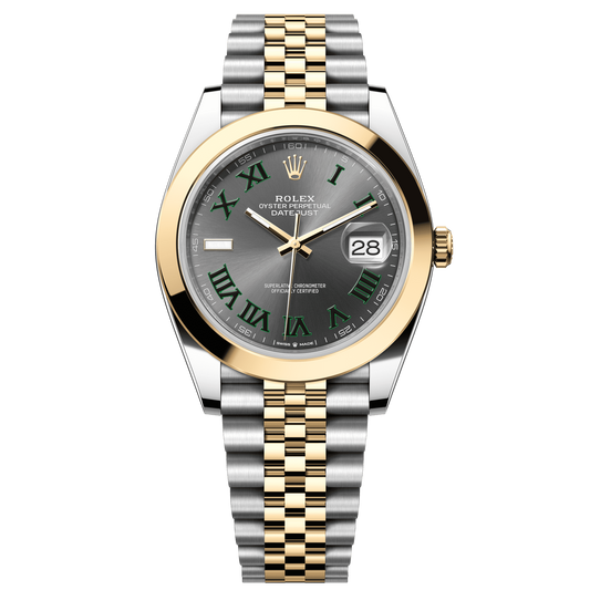 Rolex Datejust 41 Slate Dial YG/Steel Jubilee Bracelet 126303