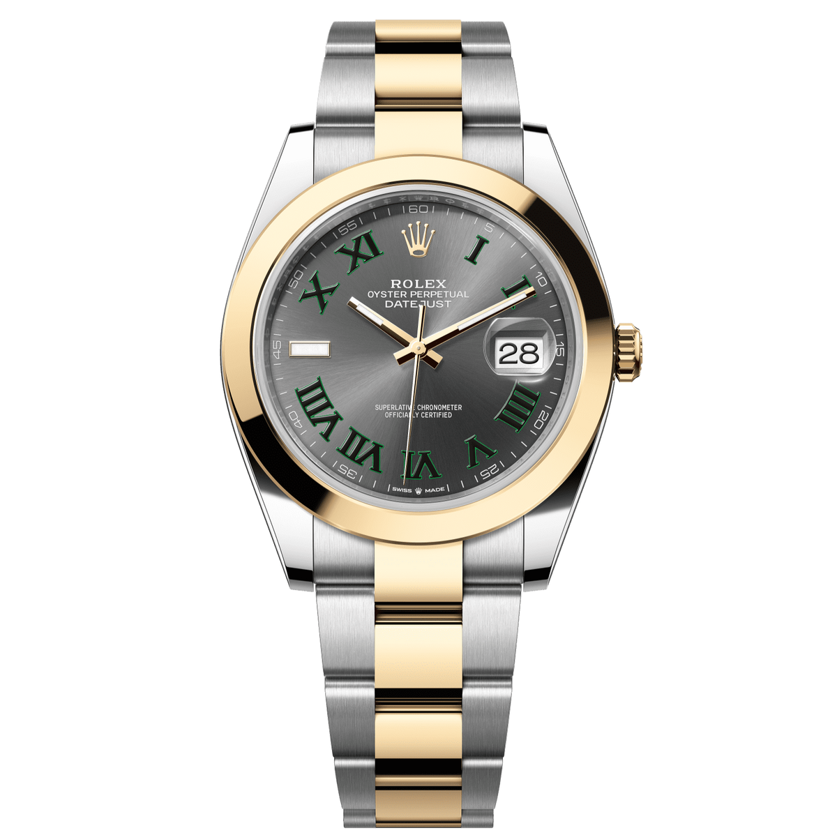 Rolex Datejust 41 Slate Dial YG/Steel Oyster Bracelet 126303
