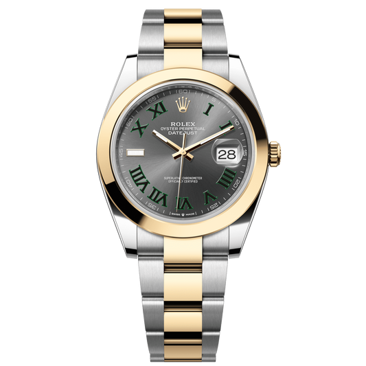Rolex Datejust 41 Slate Dial YG/Steel Oyster Bracelet 126303