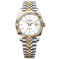 Rolex Datejust 41 White Dial YG/Steel Jubilee Bracelet 126333