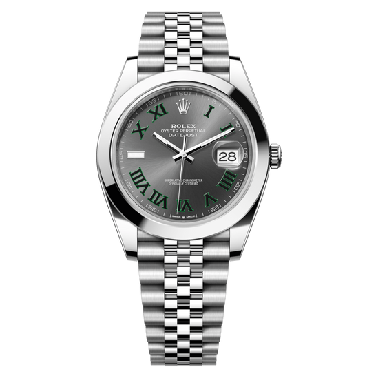 Rolex Datejust 41 Slate Dial Stainless Steel Jubilee Bracelet 126300