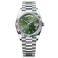 Rolex Day-Date 40mm Green Dial Platinum President Bracelet 228236