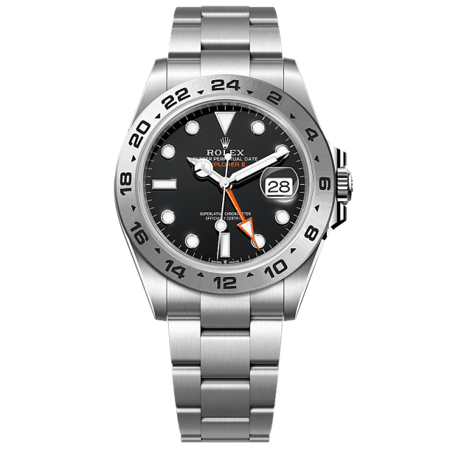 Rolex Explorer II 42mm Black Dial Stainless Steel Oyster Bracelet 226570