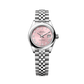 Rolex Datejust 28mm Pink Dial Stainless Steel Jubilee Bracelet 279160