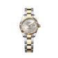 Rolex Datejust 28mm Silver Dial Yellow Gold Oyster Bracelet 279173