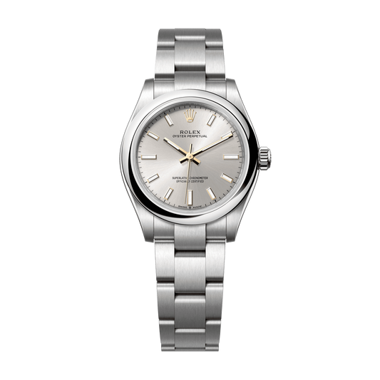 Rolex Oyster Perpetual 31mm Silver Dial Stainless Steel Oyster Bracelet 277200
