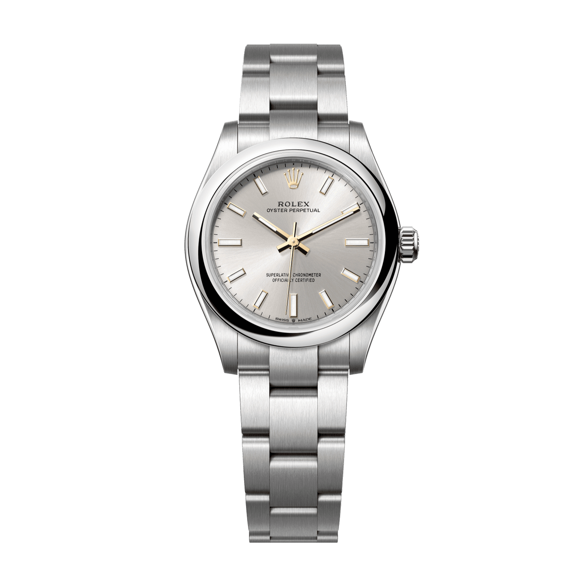 Rolex Oyster Perpetual 31mm Silver Dial Stainless Steel Oyster Bracelet 277200