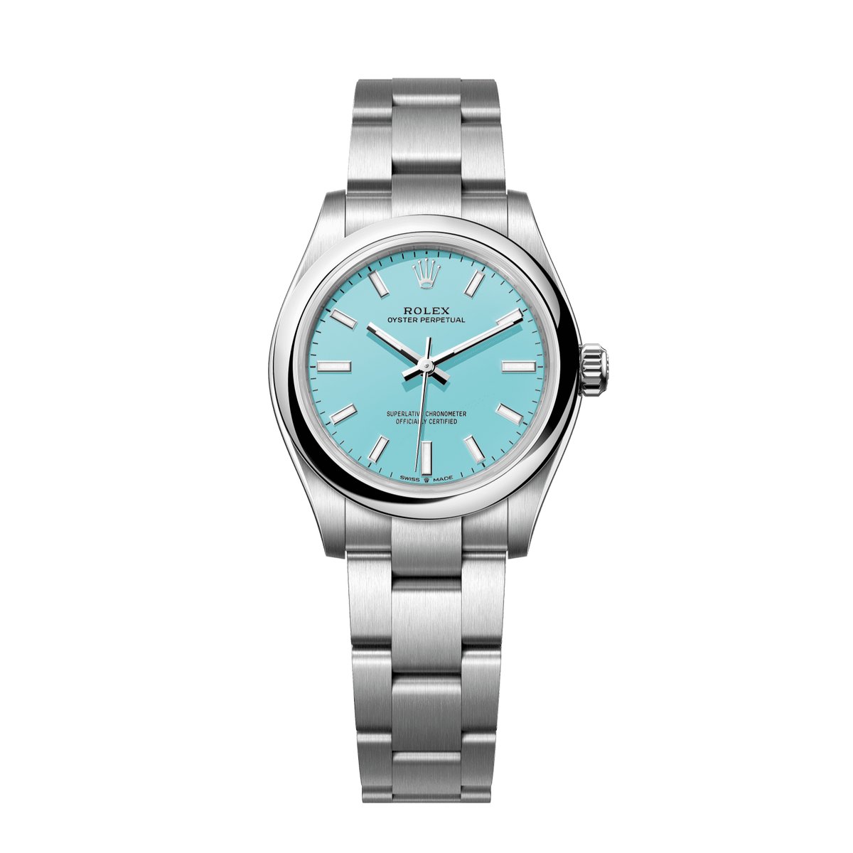 Rolex Oyster Perpetual 31mm Blue Dial Stainless Steel Oyster Bracelet 277200