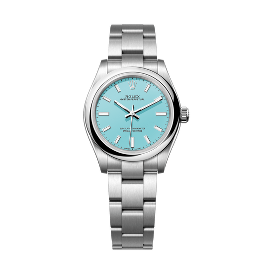Rolex Oyster Perpetual 31mm Blue Dial Stainless Steel Oyster Bracelet 277200