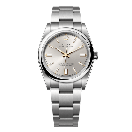 Rolex Oyster Perpetual 36mm Silver Dial Stainless Steel Oyster Bracelet 126000