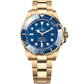 Rolex Deepsea 44mm Blue Dial Yellow Gold Oyster Bracelet 136668LB