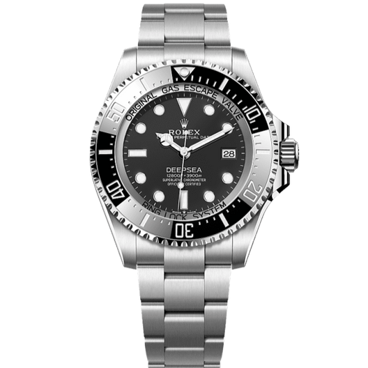 Rolex Deepsea 44mm Black Dial Stainless Steel Oyster Bracelet 136660