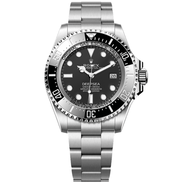 Rolex Deepsea 44mm Black Dial Stainless Steel Oyster Bracelet 136660