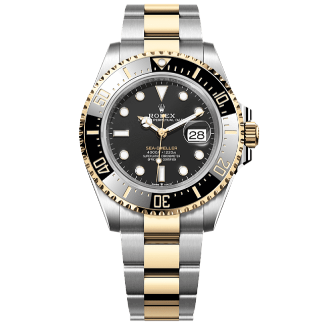 Rolex Sea-Dweller 43mm Black Dial YG/Steel Oyster Bracelet 126603