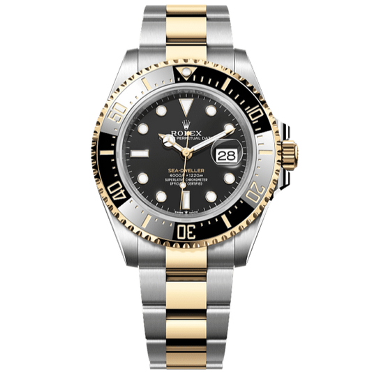 Rolex Sea-Dweller 43mm Black Dial YG/Steel Oyster Bracelet 126603