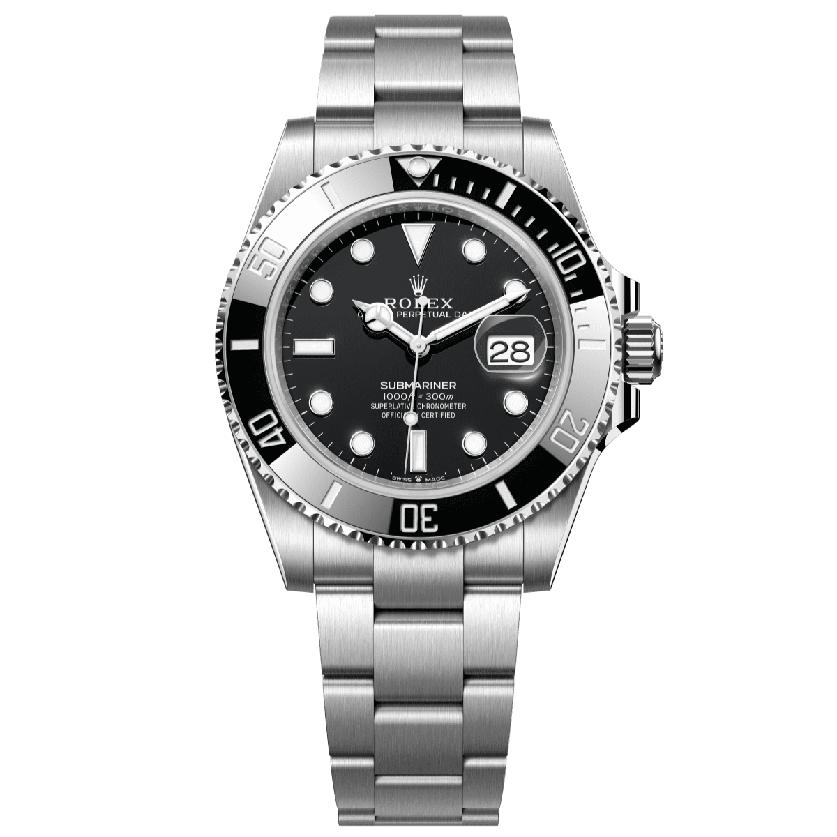 Rolex Submariner 41mm Black Dial Stainless Steel Oyster Bracelet 126610LN