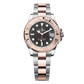 Rolex Yacht-Master Black Dial Everose/Steel Oyster Bracelet 268621