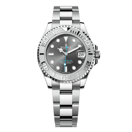 Rolex Yacht-Master Slate Dial Platinum Oyster Bracelet 268622