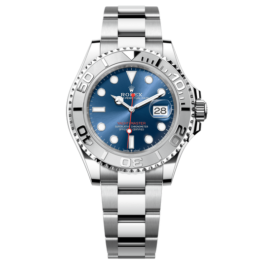 Rolex Yacht-Master 40mm Blue Dial Platinum Oyster Bracelet 126622