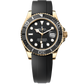 Rolex Yacht-Master 42mm Black Dial Yellow Gold Oyster Bracelet 226658