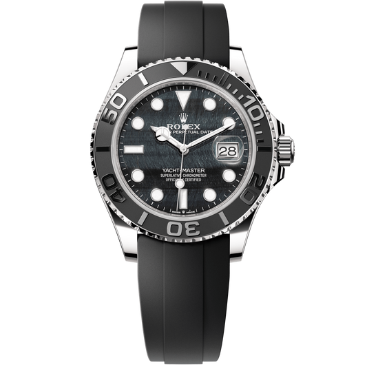 Rolex Yacht-Master 42mm White Dial White Gold Oyster Bracelet 226659