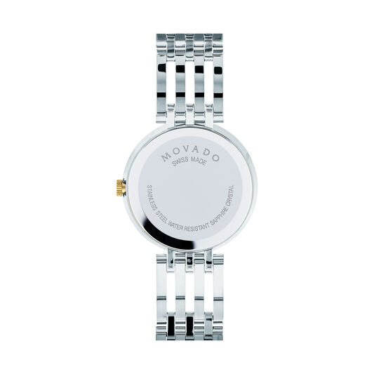 Movado Esperanza Women's 28mm Stainless Steel and Yellow Pvd 0607053