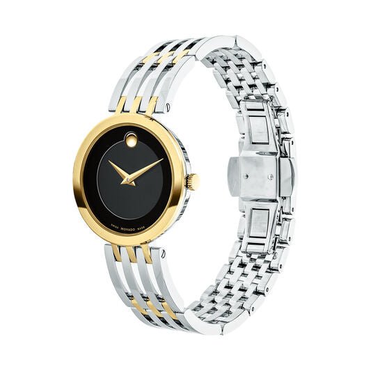 Movado Esperanza Women's 28mm Stainless Steel and Yellow Pvd 0607053