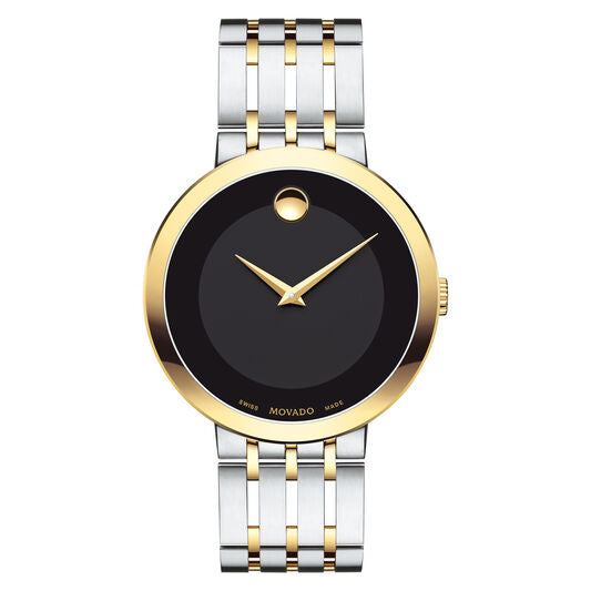 Movado Esperanza 39mm Men's Stainless Steel & Yellow Gold PVD Finished 0607058