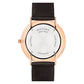 Movado Ultra Slim 40mm Rose Gold PVD Finished Stainless Steel 0607089