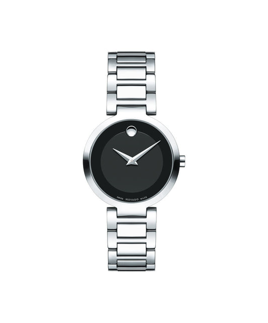 Movado Ladies Black Quartz 0607101