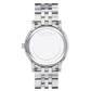 Movado Museum Classic Mens Stainless Steel 0607201 Diamond Dial