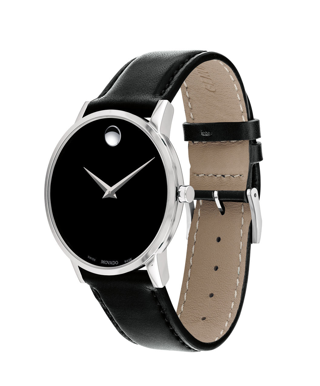 Strap Movado Smartwatch Mens Movado Men's Connected Black Silicone