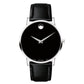 Movado Museum Men's 40mm 0607269 Stainless Steel on Leather Strap