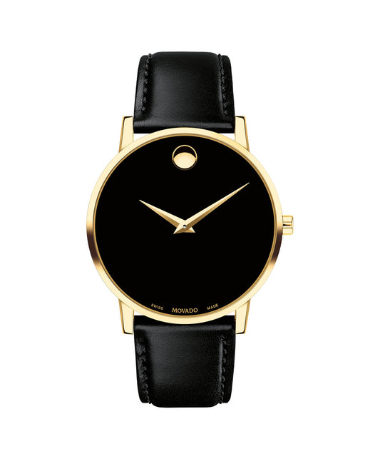 Movado Museum Black and Gold 0607271