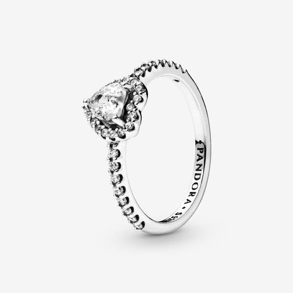 Elevated Heart Ring