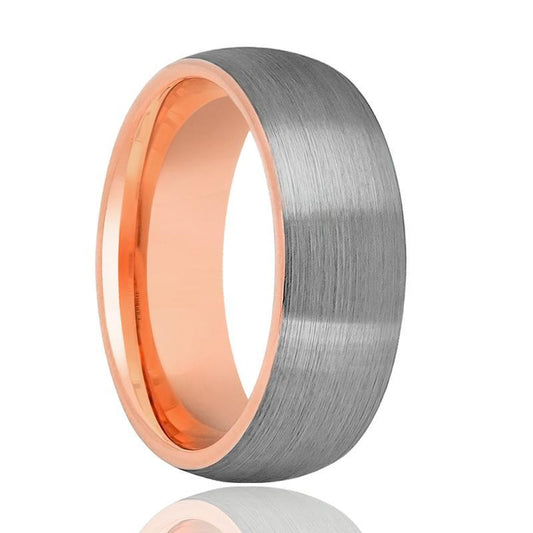 GTR Rose Gold Tungsten Wedding Ring