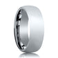 Tungsten Wedding Ring Shiny Polished Center Domed 4mm, 6mm, 8mm Tungsten Carbide Band