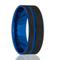 GROOT Black Tungsten with Thin Side Blue Groove