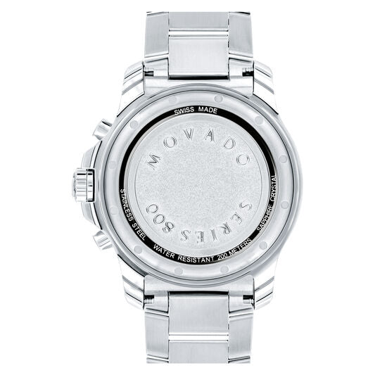 Open movado watch online back