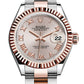 Rolex Lady Datejust 28mm Everose Fluted Two-Tone 279171SRFO